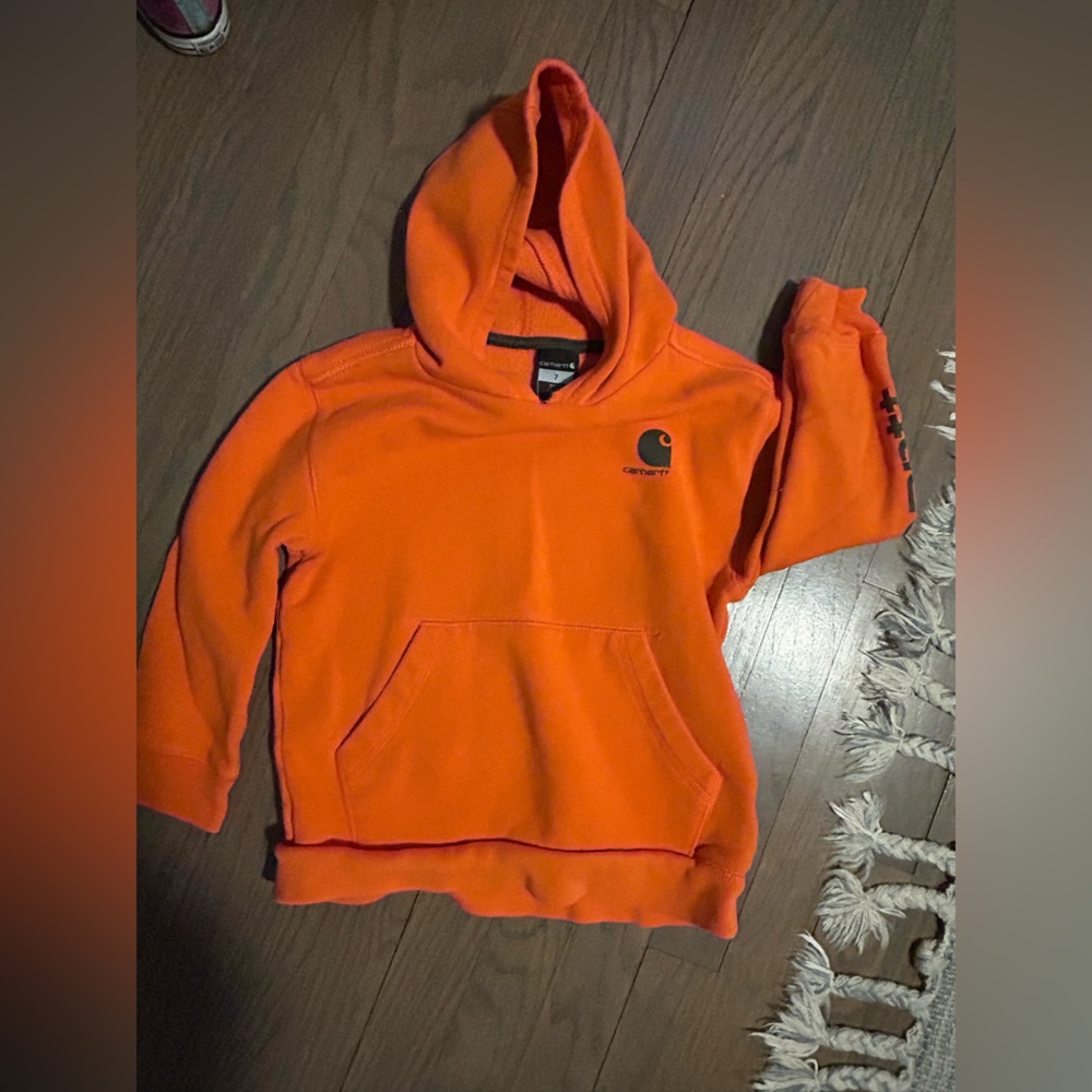Carhartt Kids Bright Orange Hoodie